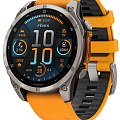 Часы Garmin Fenix 8 47mm Amoled Sapphire Titanium Orange 010-02904-11 фото 2